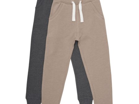 Minymo Fossil Basic 36 Sweatpants 2-pack Online now