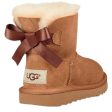 UGG T Mini Bailey Bow II Chestnut Online now