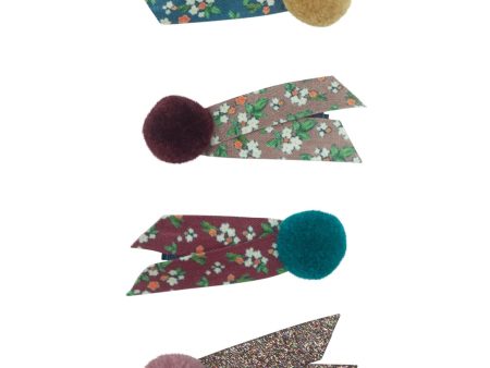 Mimi & Lula 4 Hairclips - Pom Pom Into the Woods Online