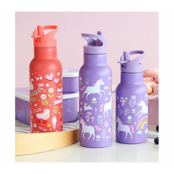 A Little Lovely Company Fun Xl Stainless Steel Drink Bottle Online Hot Sale