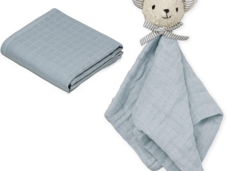 Cam Cam Copenhagen Classic Stripes Blue Cuddle Cloth Gift Box Fashion