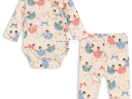 Konges Sløjd Bow Ballerina Basic Newborn Set Gots Online Hot Sale