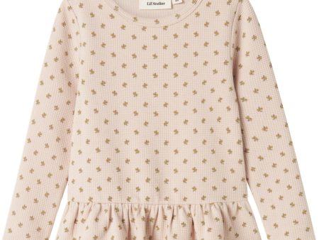 Lil Atelier Peach Whip Desma Slim Blouse Cheap