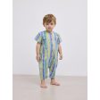 Bobo Choses Multicolor Multicolor Stripes Denim Overall on Sale