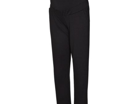 Mama;licious Black Lif Straight Pants Noos Fashion