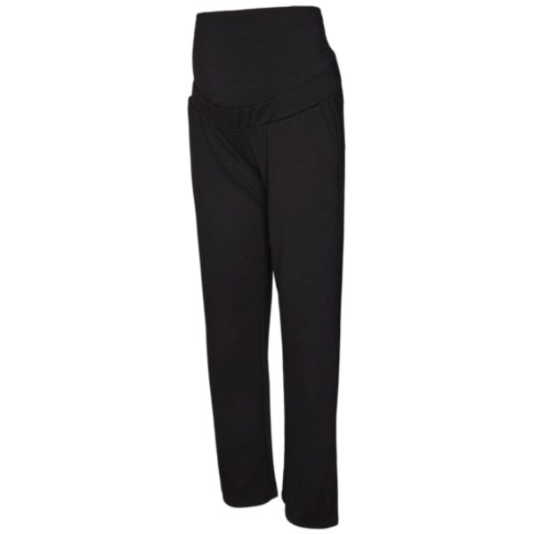 Mama;licious Black Lif Straight Pants Noos Fashion