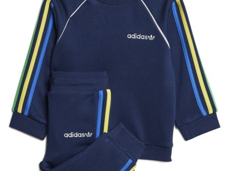 adidas Originals Night Indigo Crew Set For Discount