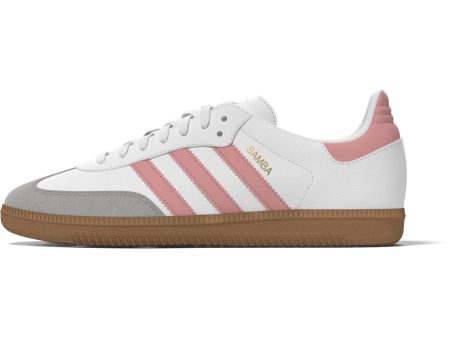 adidas Originals Ftwr White Semi Pink Spark Gum 3 Samba Og J Sneakers Sale