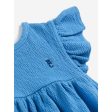 Bobo Choses Blue Morning Egg Ruffle Dress Sale