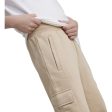 adidas Originals Magic Beige Fleece Cargo Sweatpants For Cheap