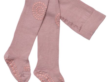 Gobabygo Rose Blush Crawling Tights anti-slip Wool Supply