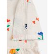 Bobo Choses Offwhite Garden Party All Over Woven Dress Hot on Sale