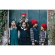 MarMar Cotton Rayon Knit Cable Hibiscus Red Alfen Christmas Hat Online