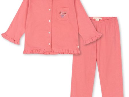 Konges Sløjd Strawberry Pink Pio Frill Set Gots on Sale