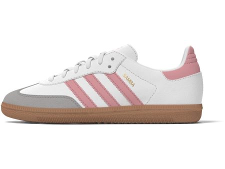 adidas Originals Ftwr White Semi Pink Spark Gum 3 Samba Og C Sneakers Online