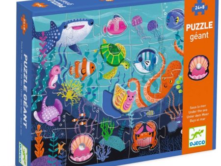 Djeco Feeler Puzzle, Sea - 24+8 Pieces For Sale