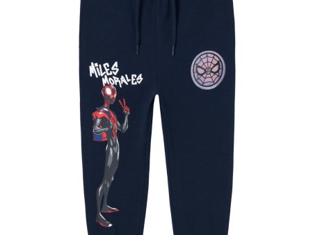 Name It Dark Sapphire Orin Spiderman Regular Sweatpants For Discount