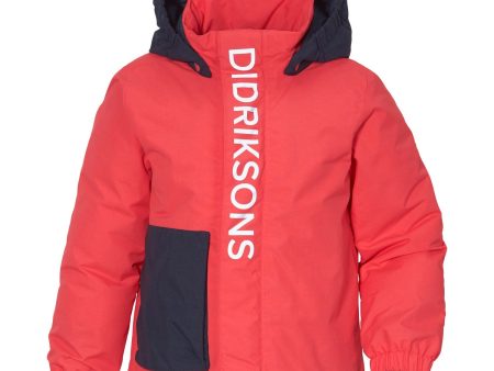 Didriksons Modern Pink Rio Kids Jacket Supply