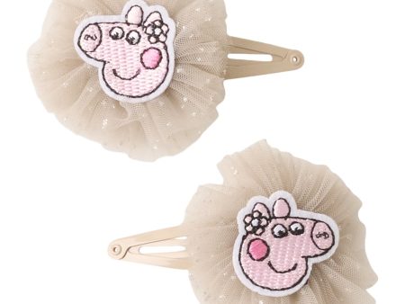 Name It Pure Cashmere Darin Peppa Pig 2-pack Hair Clips Online Sale