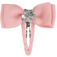 Bow s by Stær Double Bow Hair Clip - Nectar Silver Glitter Online Sale