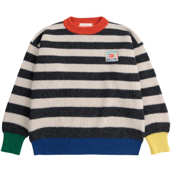 Bobo Choses Multicolor Smiling Stripes Jumper Supply