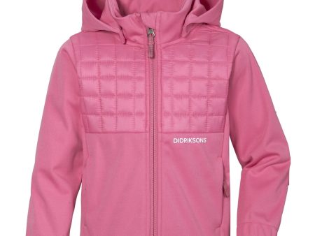 Didriksons Sweet Pink Briska Kids Jacket Hot on Sale