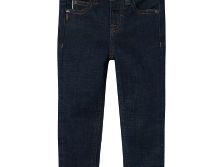 Name It Dark Blue Denim Unwashed Theo Jeans Online