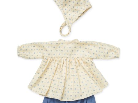 Cam Cam Copenhagen Capri Doll S Clothing Set & Bonnet on Sale