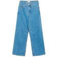 GRUNT Authentic Blue Wide Leg Jeans Cheap