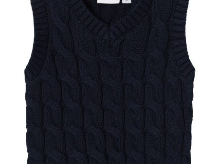 Name It Dark Sapphire Remon Knit Slipover Online Hot Sale