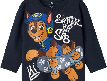 Name It Dark Sapphire Nord Paw Patrol Regular Blouse For Cheap