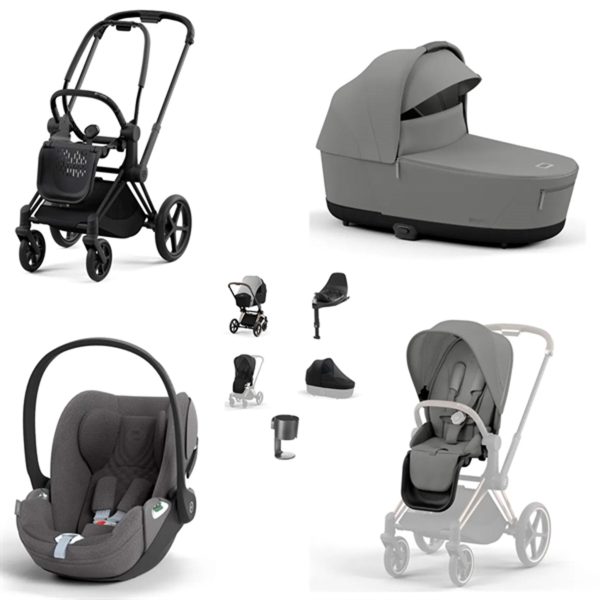 Cybex Bundle Priam Mirage Grey + For Cheap