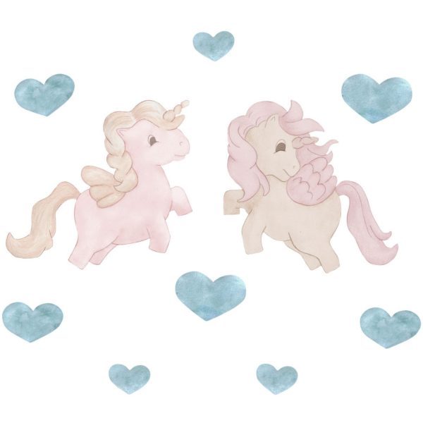 That s Mine Rose Wallsticker Unicorn Twins Online Sale