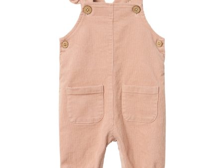 Lil Atelier Rugby Tan Revelle Corduroy Overalls Cheap