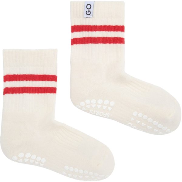 Gobabygo Red Sports Socks Sale