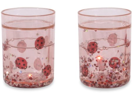 Konges Sløjd Ladybug 2 Pack Ladybug Glitter Cups For Discount