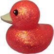 Magni Red Bath Duck with glitter, red, 7 cm. on Sale