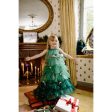 Great Pretenders Christmas Tree Dress with Headpiece, SIZE US 3-4 Fashion