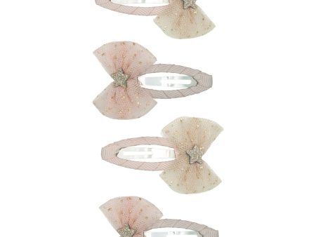 Mimi & Lula 4 Hair Clips - Fairy Bow Swanlake For Cheap