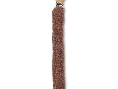 Smallstuff rose brown Knitted dummychain, bouclé merino wool Hot on Sale