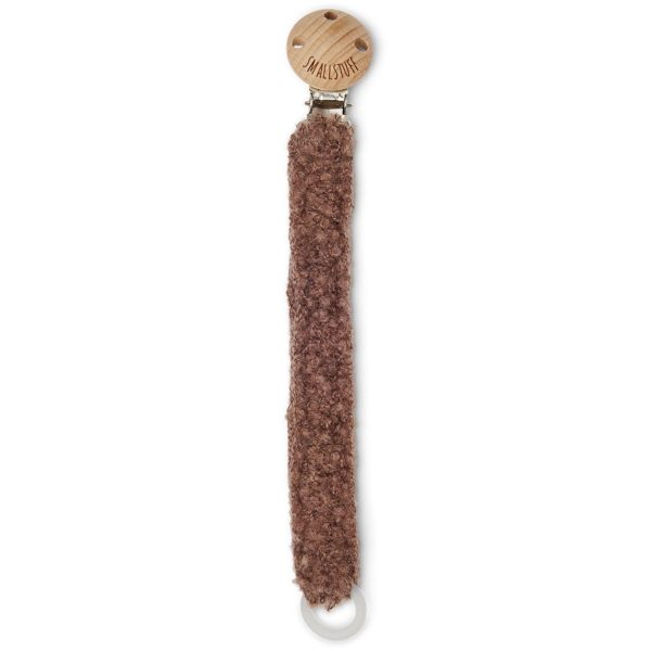 Smallstuff rose brown Knitted dummychain, bouclé merino wool Hot on Sale