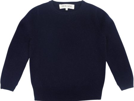 HOLMM Navy Billy Cashmere Knit Sweater Fashion