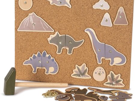 Konges Sløjd Dino Cork Hammer Game Dino Fsc Sale