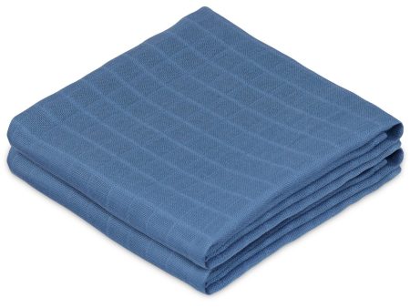 Cam Cam Copenhagen DeepBlue Muslin Cloth 2-Pack Online Sale