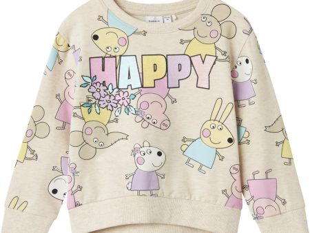 Name It Peyote Melange Fira Peppa Pig Regular Sweatshirt For Cheap