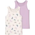 Name It Jet Stream Tank Top 2-pack Jet Stream Butterfly Noos Sale