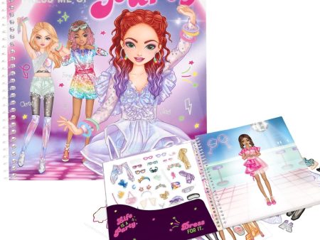 TOPModel Dress Me Up Party Sticker Book Supply