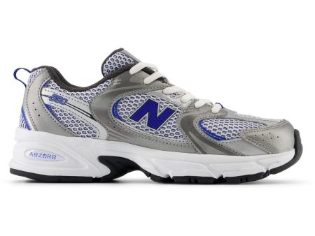 New Balance Dark Silver Metallic New Balance 530 Kids Lace Discount