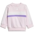 adidas Originals Clear Pink White Violet Fusion I 3S Tib Fl Sweat Set For Discount