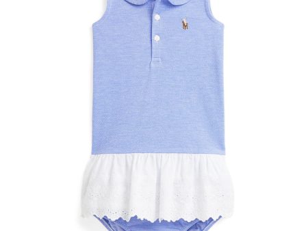 Ralph Lauren Baby Harbor Island Blue Multi Day Dress Sale